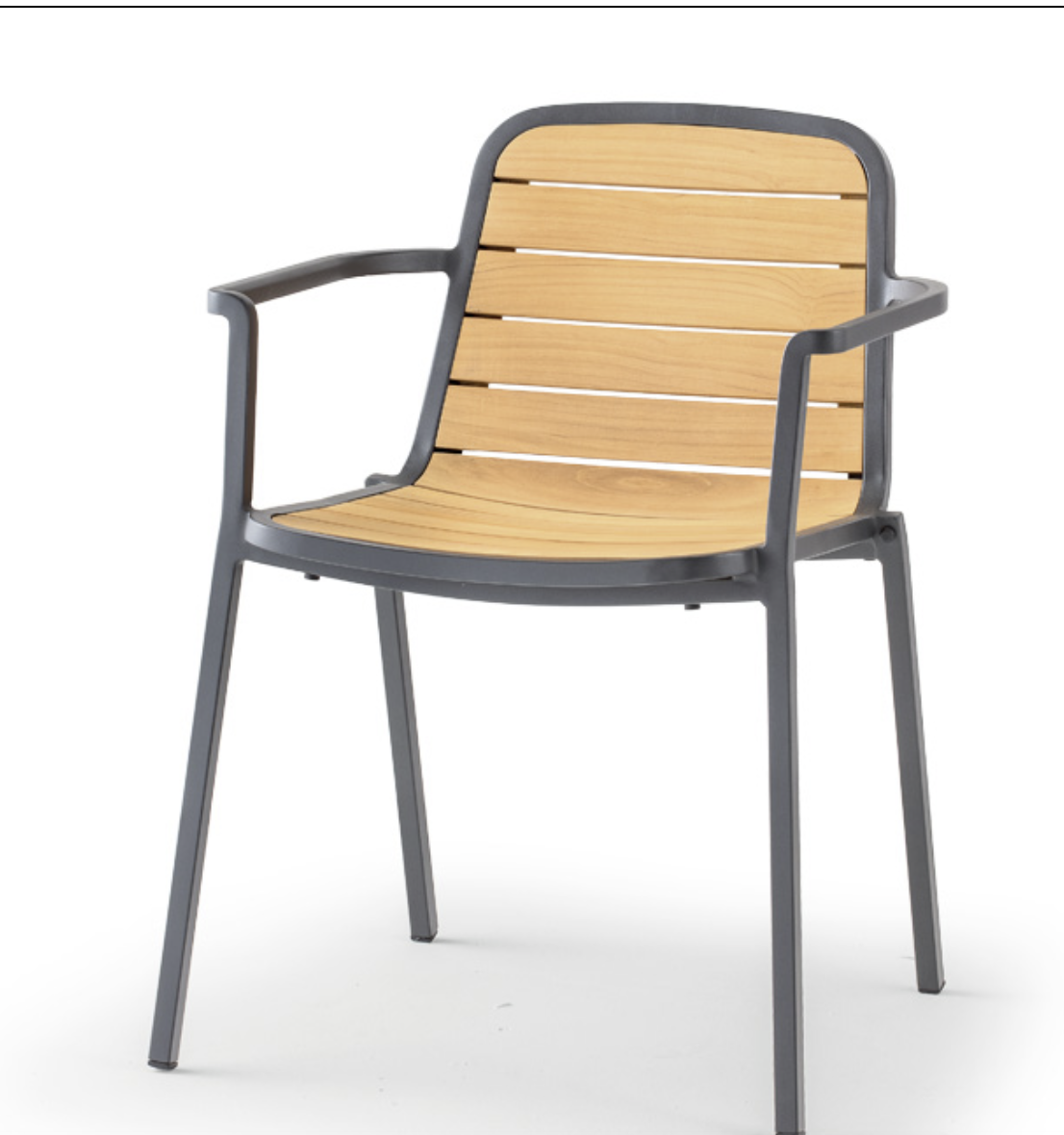 Outdoor Wooden Armchair