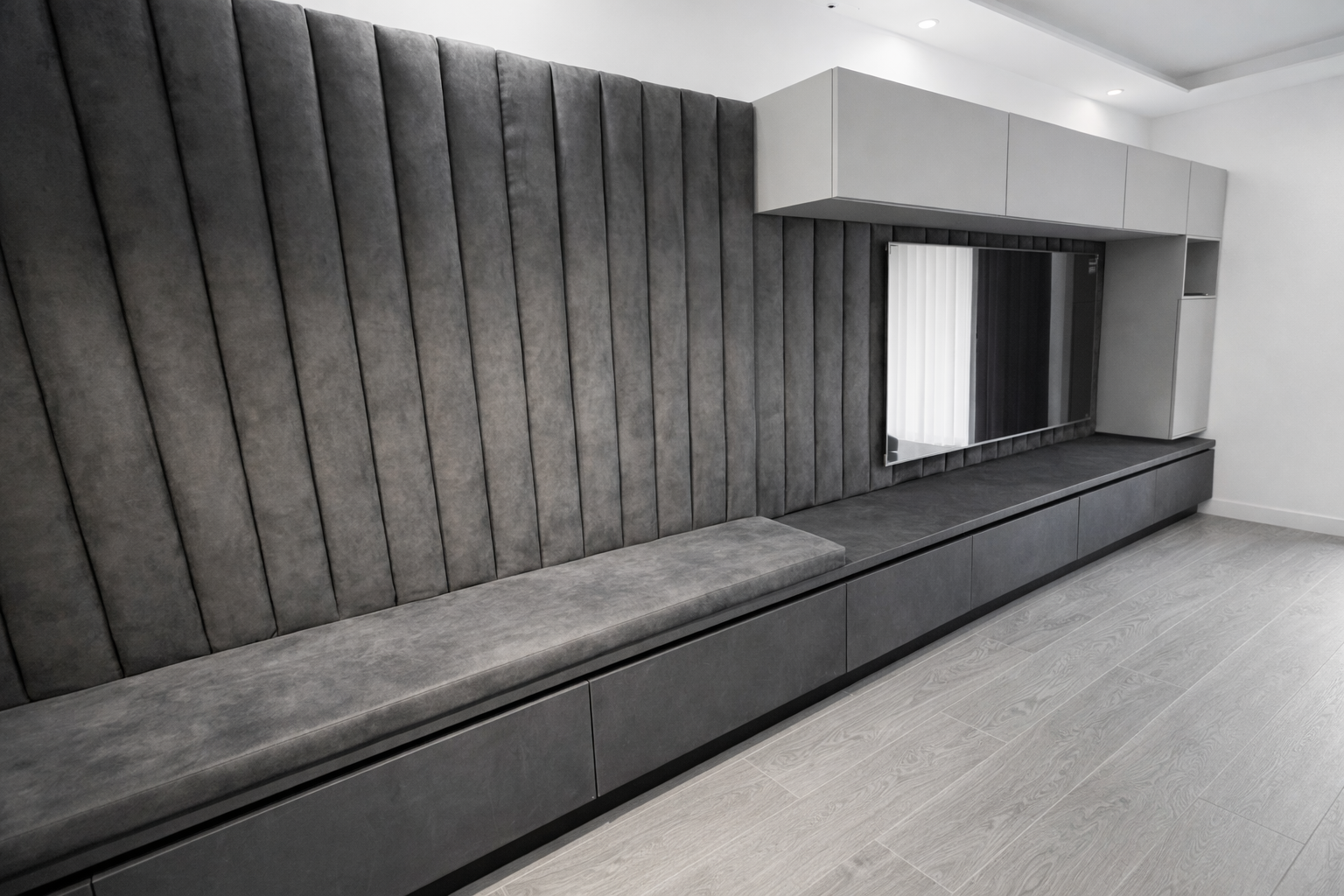Modern Custom Wall Sofa Unit