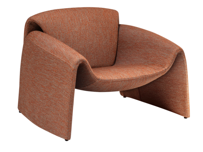 Modern Red Lounge Chair