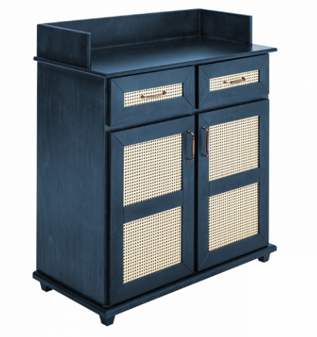 R/803 Rattan Accent Cabinet