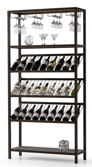 AKS 200 Wine Rack and Glass Storage