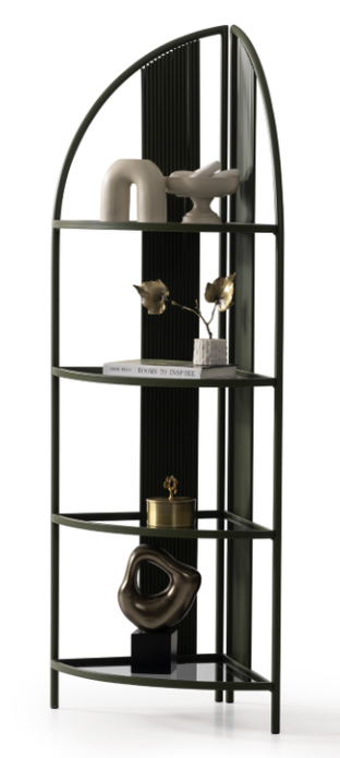 T 201 Metal Corner Shelf