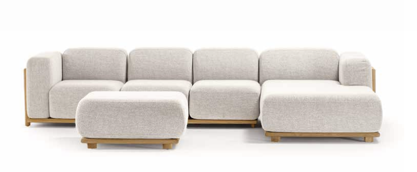 Rule Teak  Modular Sofa Set