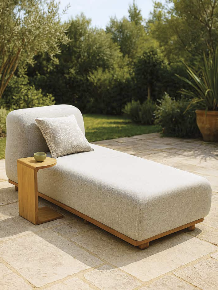 Rule Solid Wood Side Table