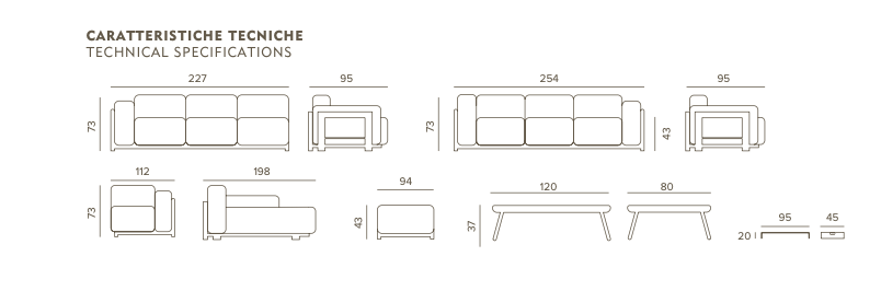Rule Teak  Modular Sofa Set