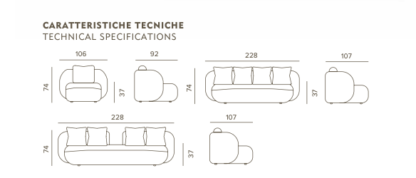 Cosy outdoor sofa set