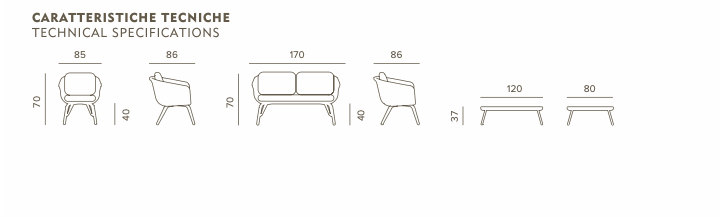 Modern Outdoor Sofa Set