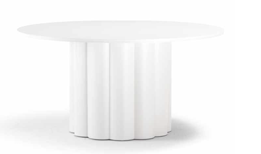 Barbuda Black Round Dining Table