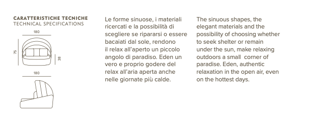 Eden  Daybed with Canopy