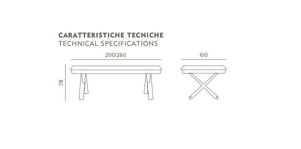 Salina  Extendable Dining Table