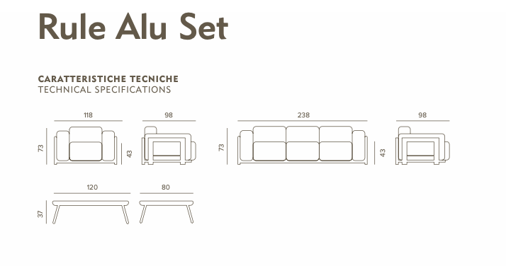 Rule Modern Sofa Set