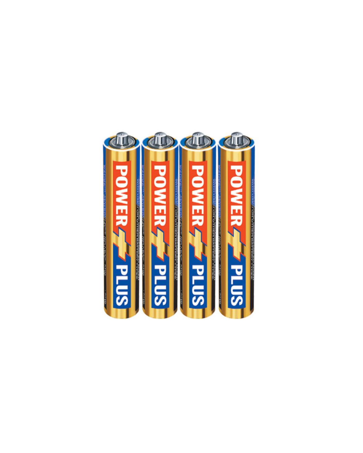 Power Plus AA Batteries 4 Pieces