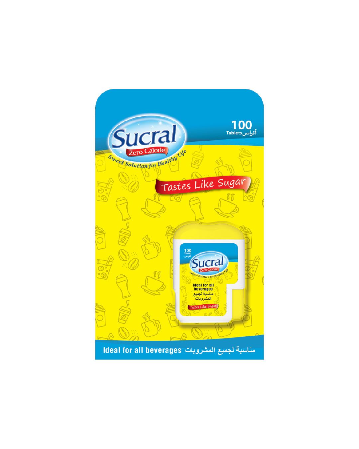 Sucral Zero Calorie Sweetener 100 Tablets