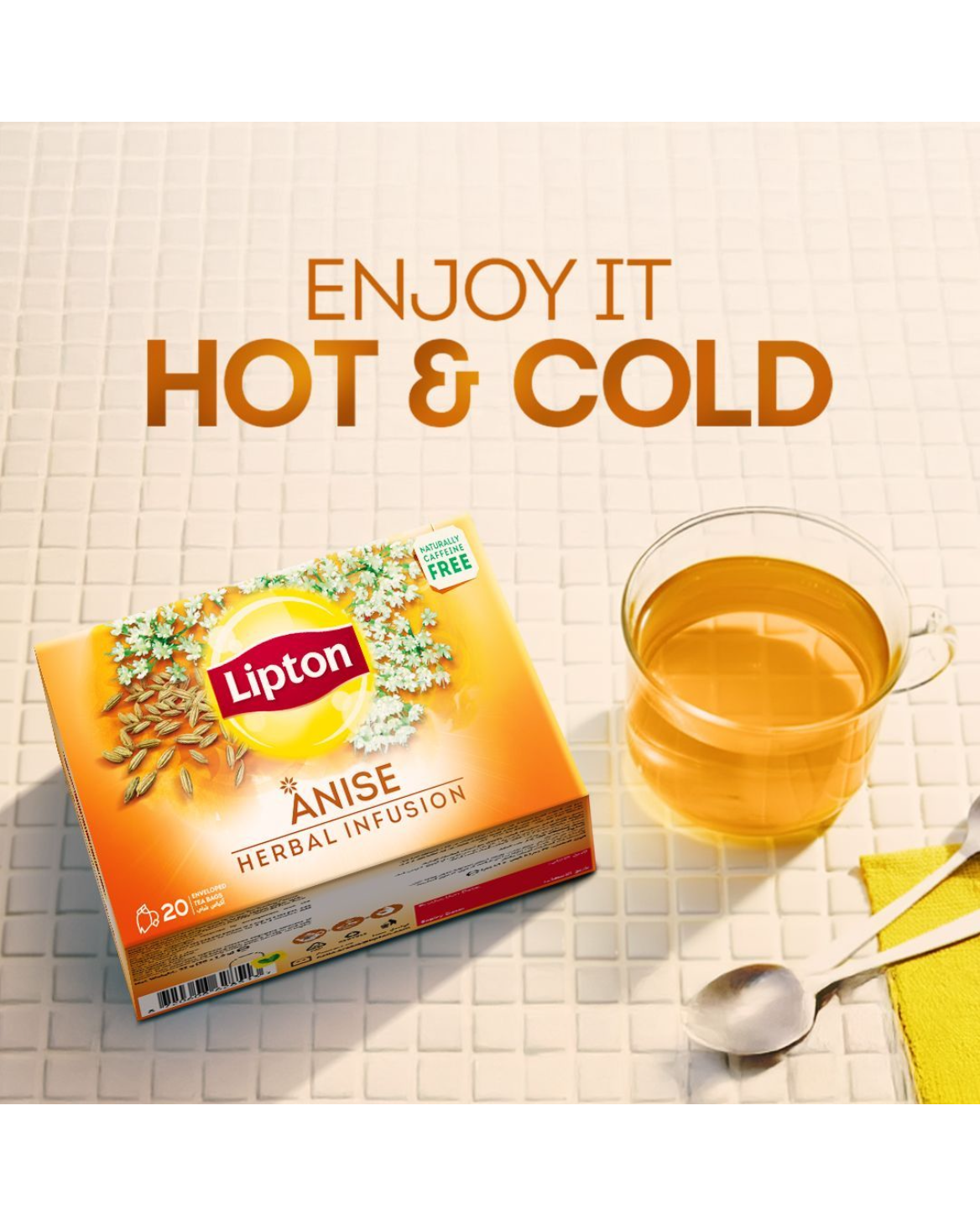 Lipton Anise Herbal Infusion 20 Tea Bags