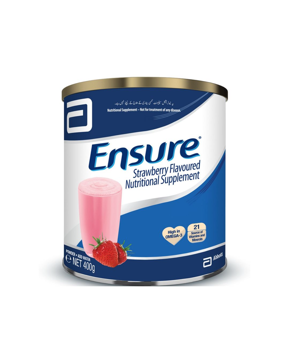 Ensure Strawberry Flavoured Nutritional Supplement 400gm