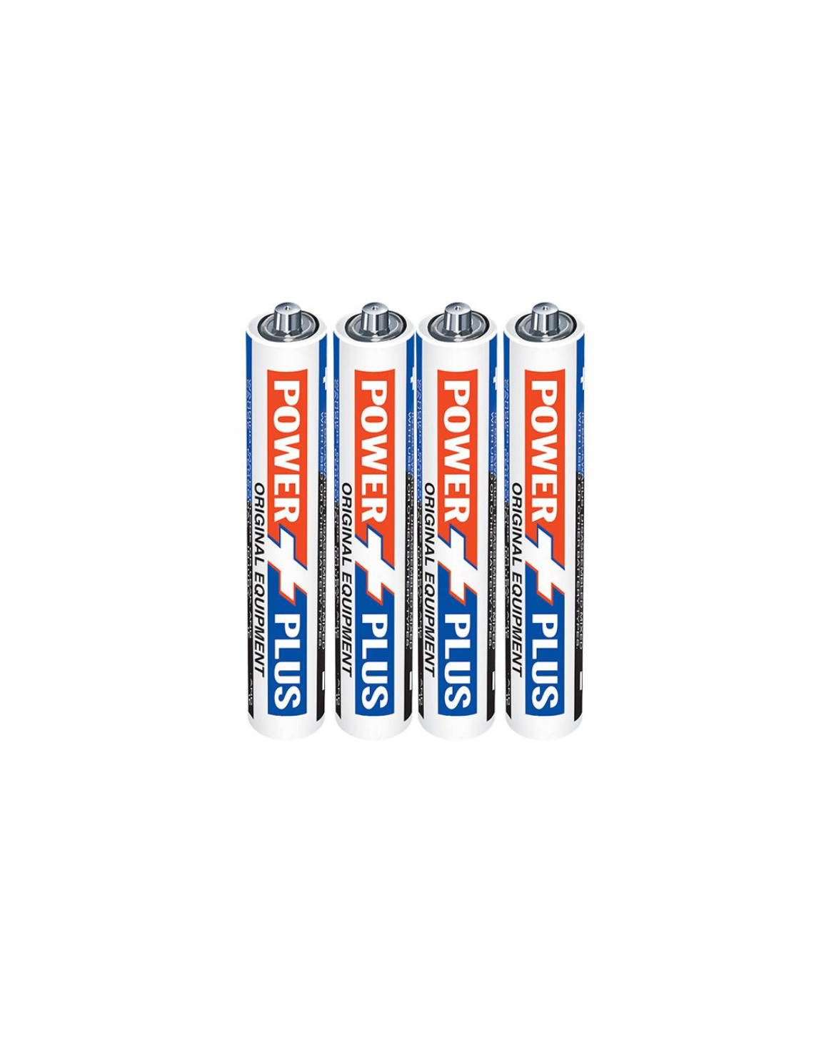 Power Plus AAA Batteries 4 Pieces