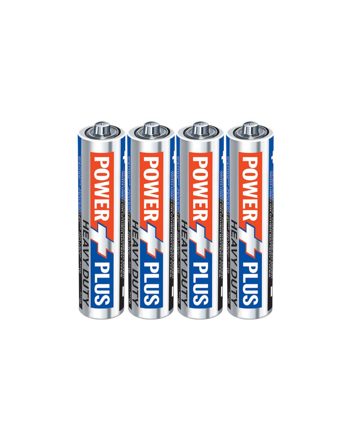 Power Plus AA Batteries 4 Pieces