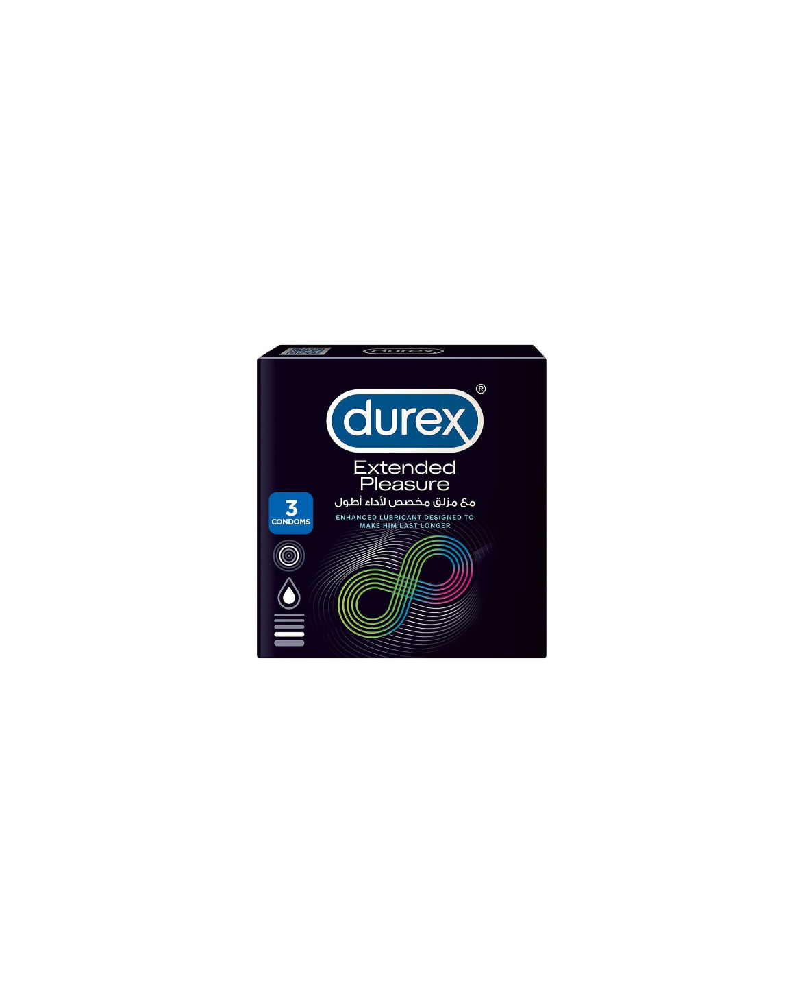 Durex Extended Pleasure Condoms 3 Pieces