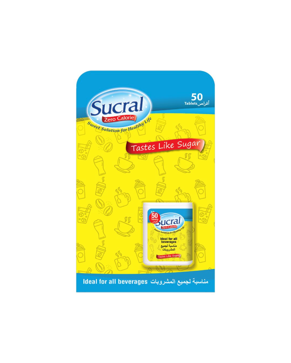 Sucral Zero Calorie Sweetener 50 Tablets