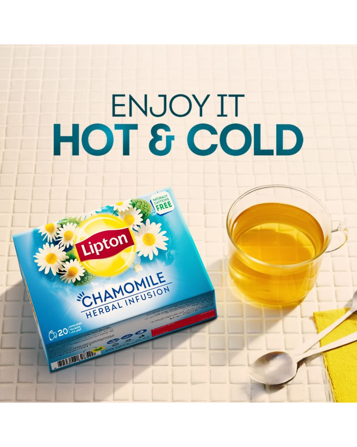 Lipton Chamomile Herbal Infusion 20 Tea Bags