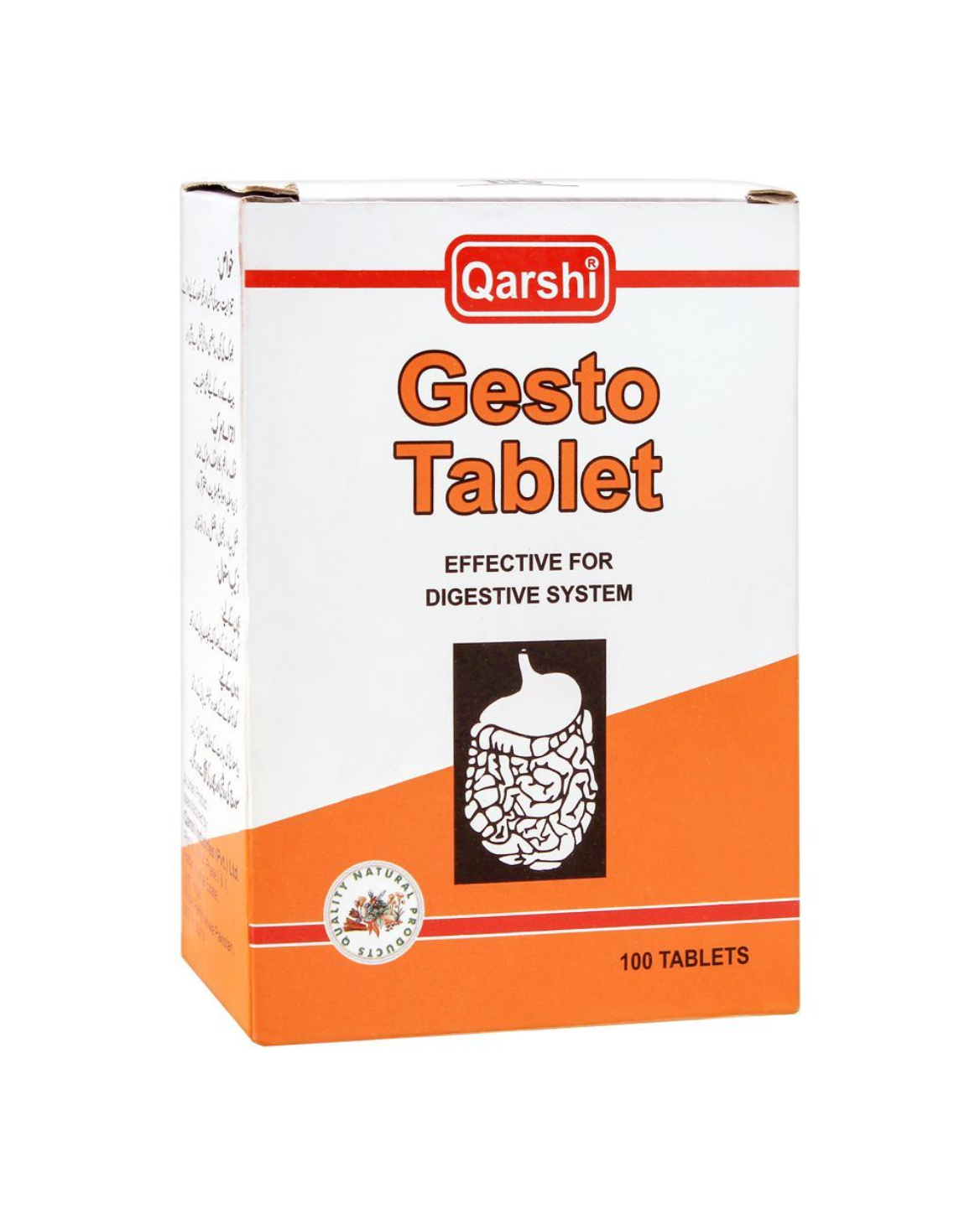 Qarshi Gesto 1 Strip x 10 Tablets