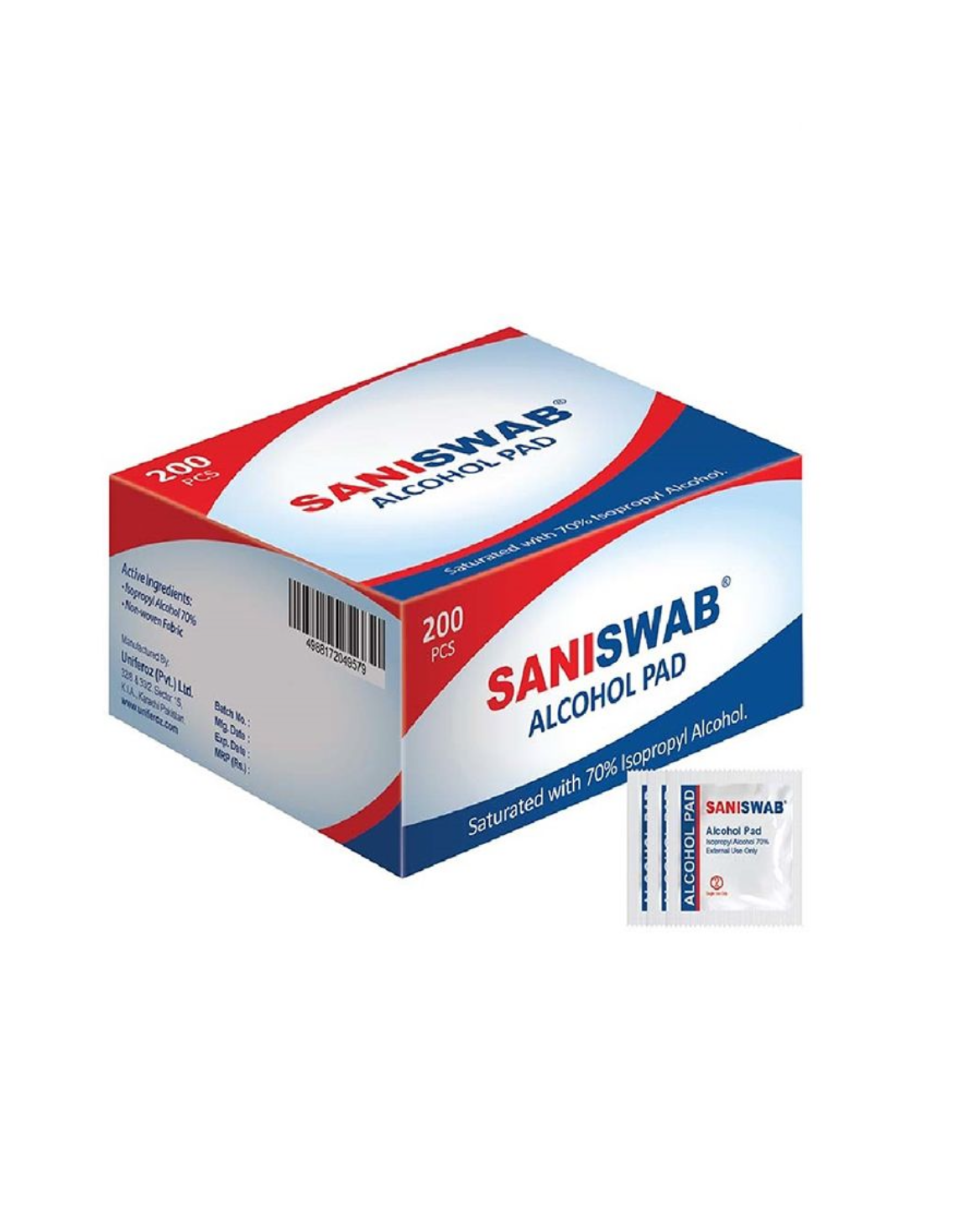 Saniswab Alcohol Pad