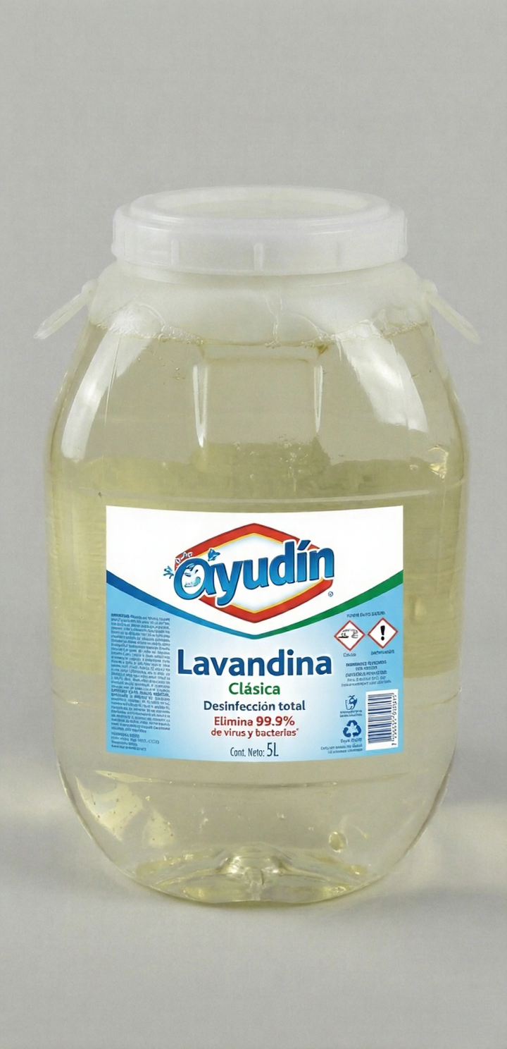 Lavandina Clásica tipo Ayudín 50L