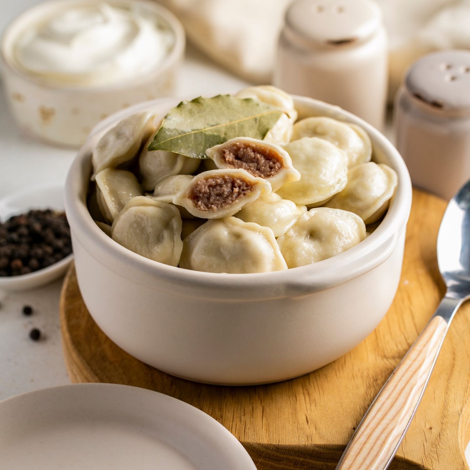 Pelmeni raviolis à la viande