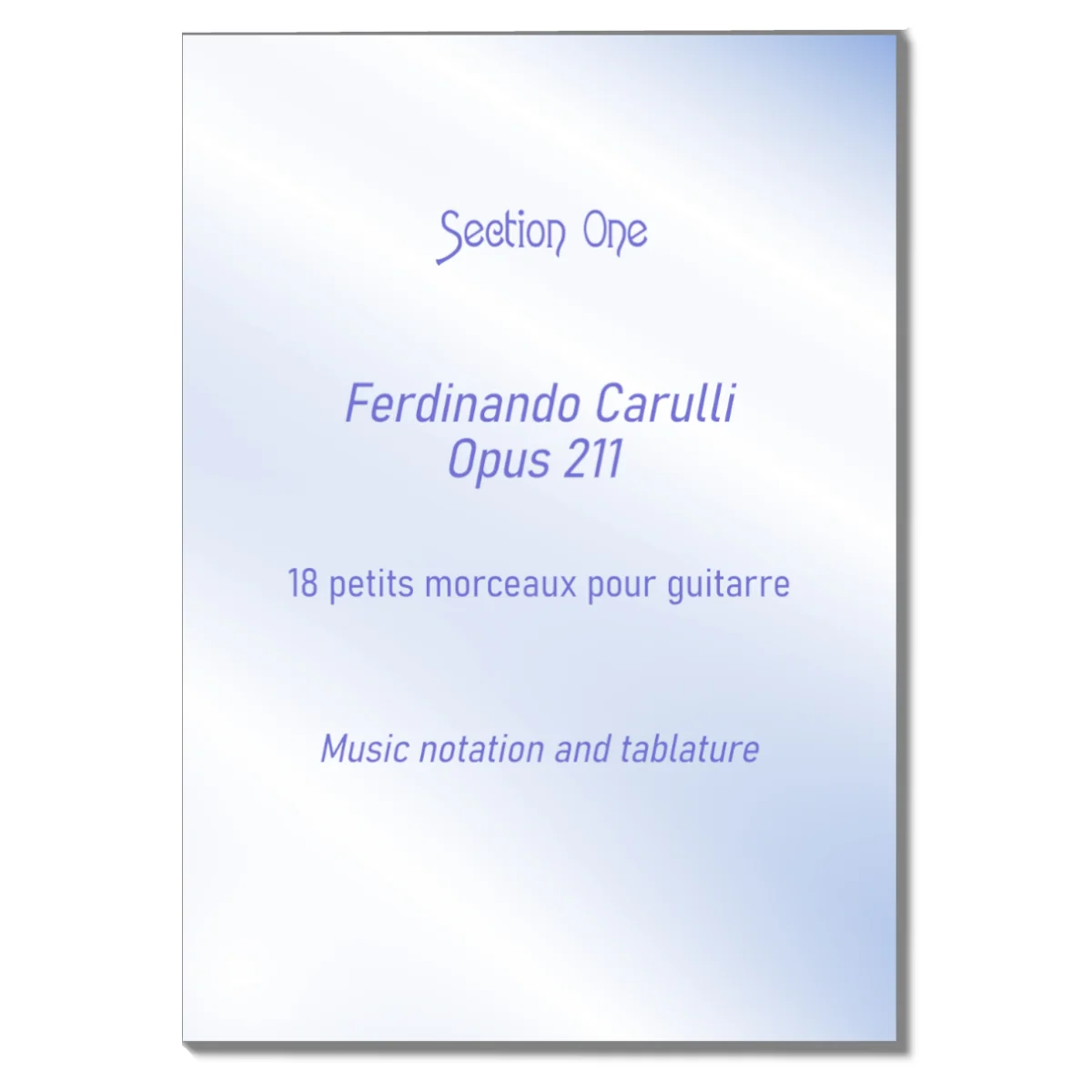 Ferdinando Carulli Opus 211