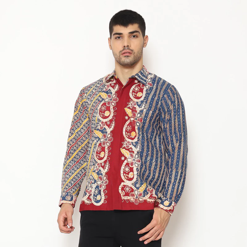 Men's Modern Batik Shirt