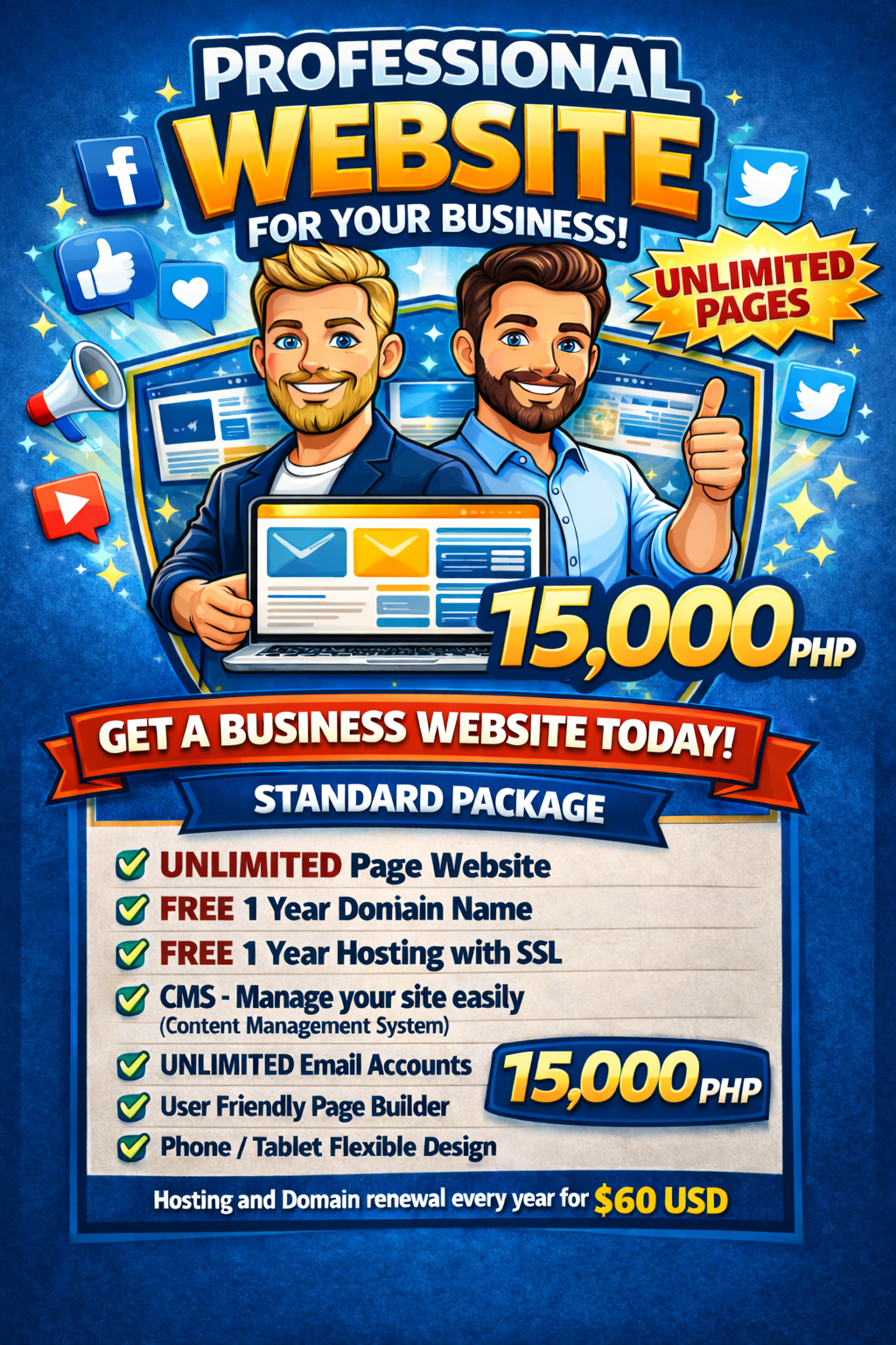 STANDARD PACKAGE UNLIMITED