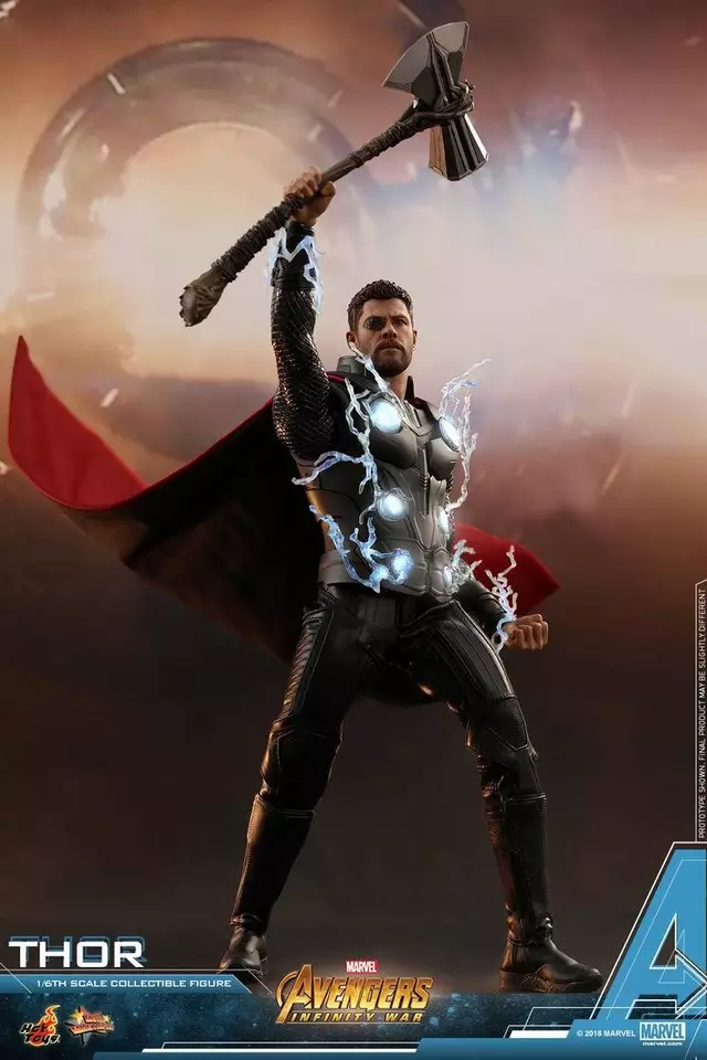 Hot Toys MMS474 Avengers 3 Infinity War Thor 1/6 God of Thunder Figure