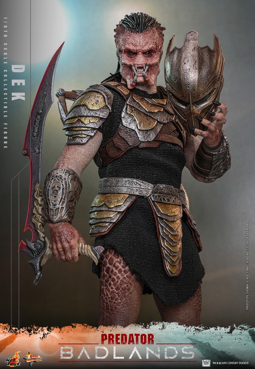 Pre order! Hot Toys MMS849 Predator Badlands 1/6 Scale Dek Collectible Figure