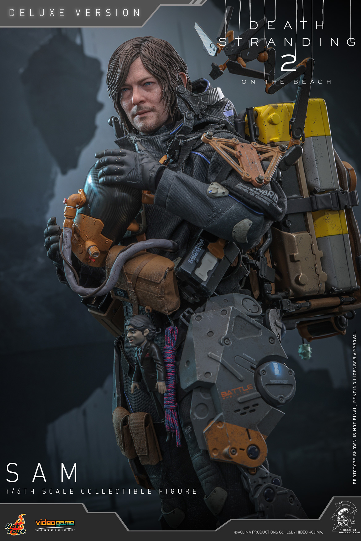 Pre Order! Hot Toys VGM75 Death Stranding 2: On the Beach Sam Standard (Sculpted version) 1/6 scale figure collectibles