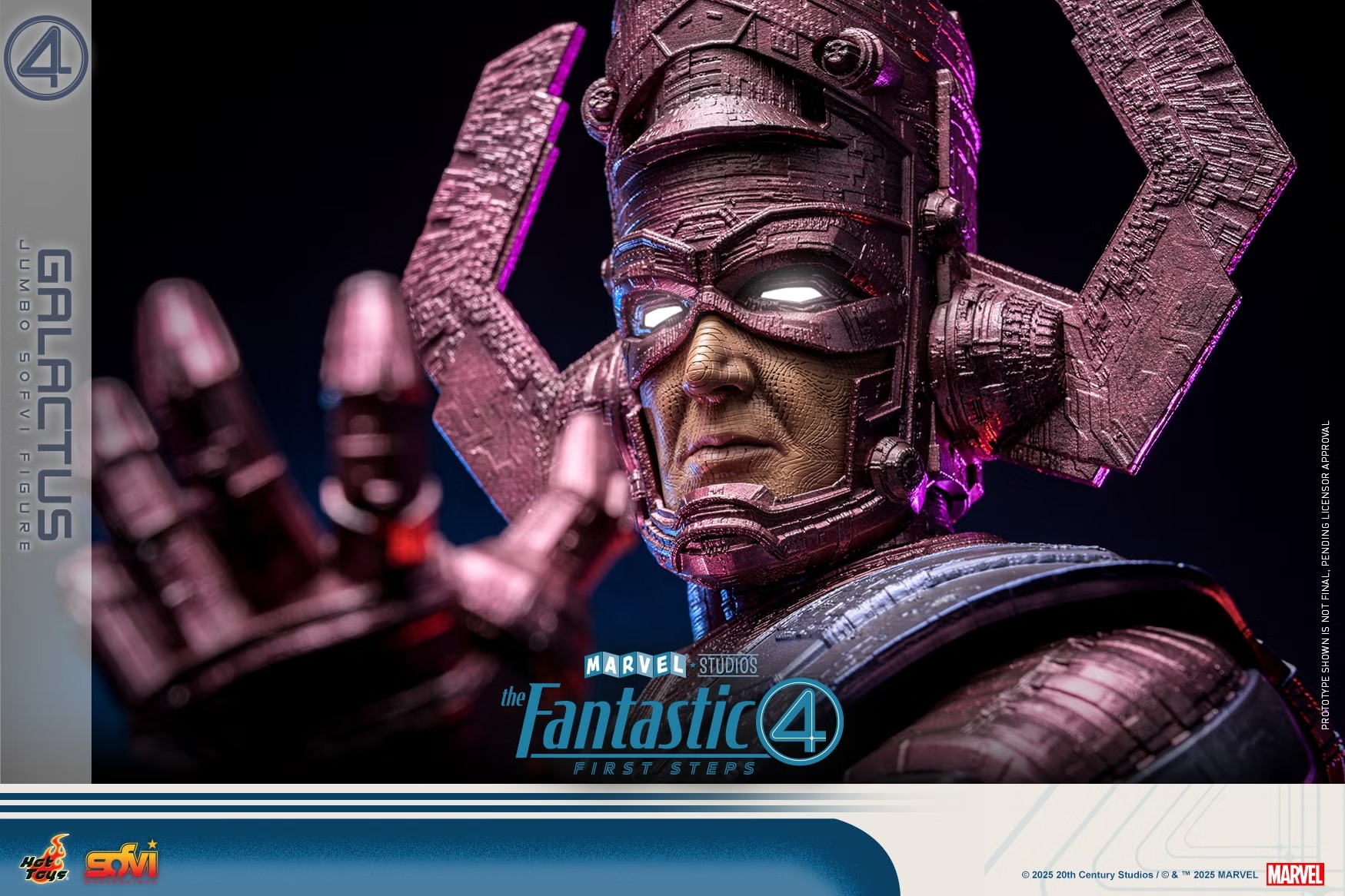 Pre order! Hot Toys SMS001J The Fantastic Four: First Steps Galactus Jumbo Sofvi Figure