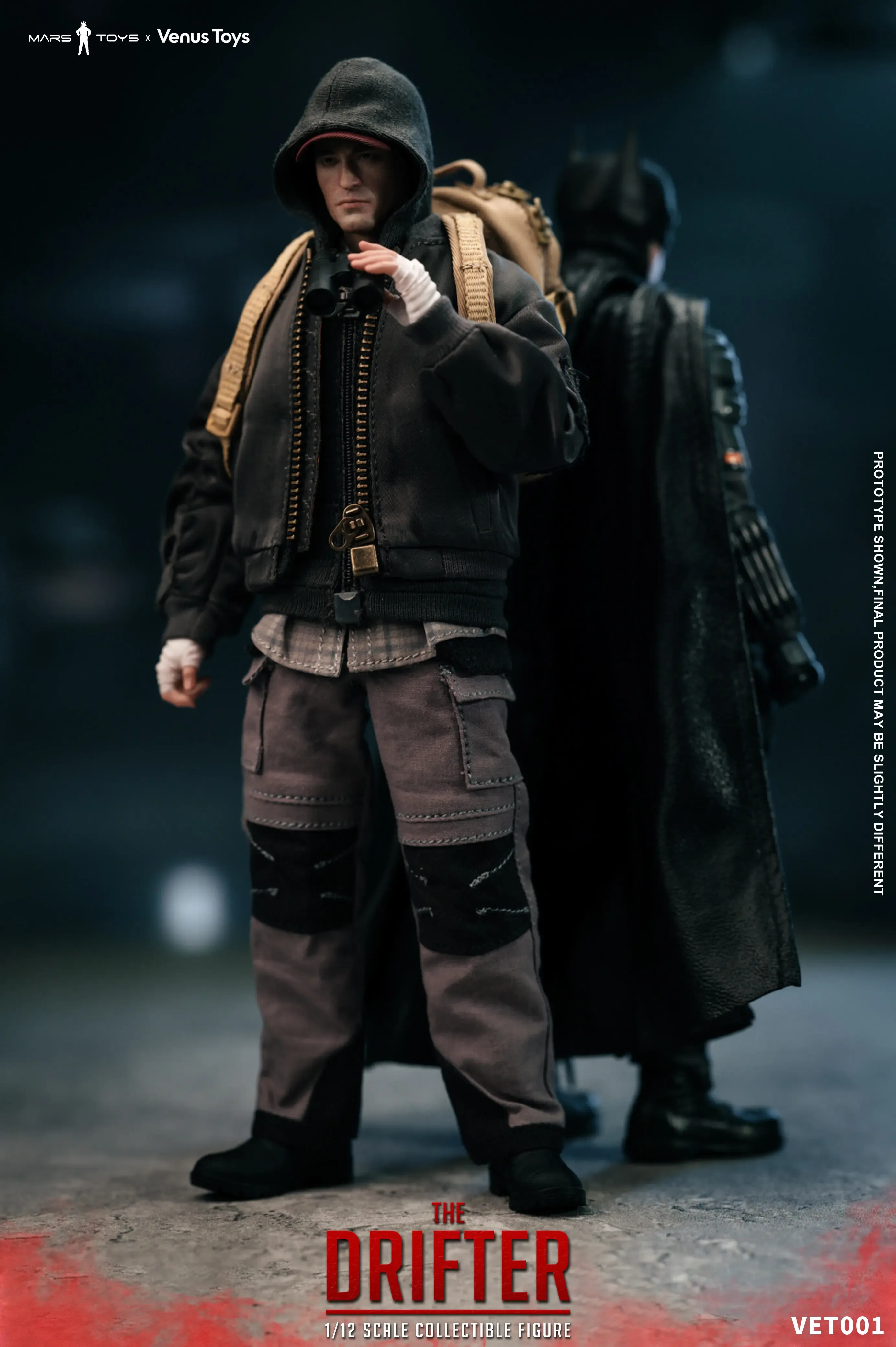 In stock! Venus Toys x Mars Toys VET001 The Drifter Action Figure Deluxe Ver 1/12 Action figure