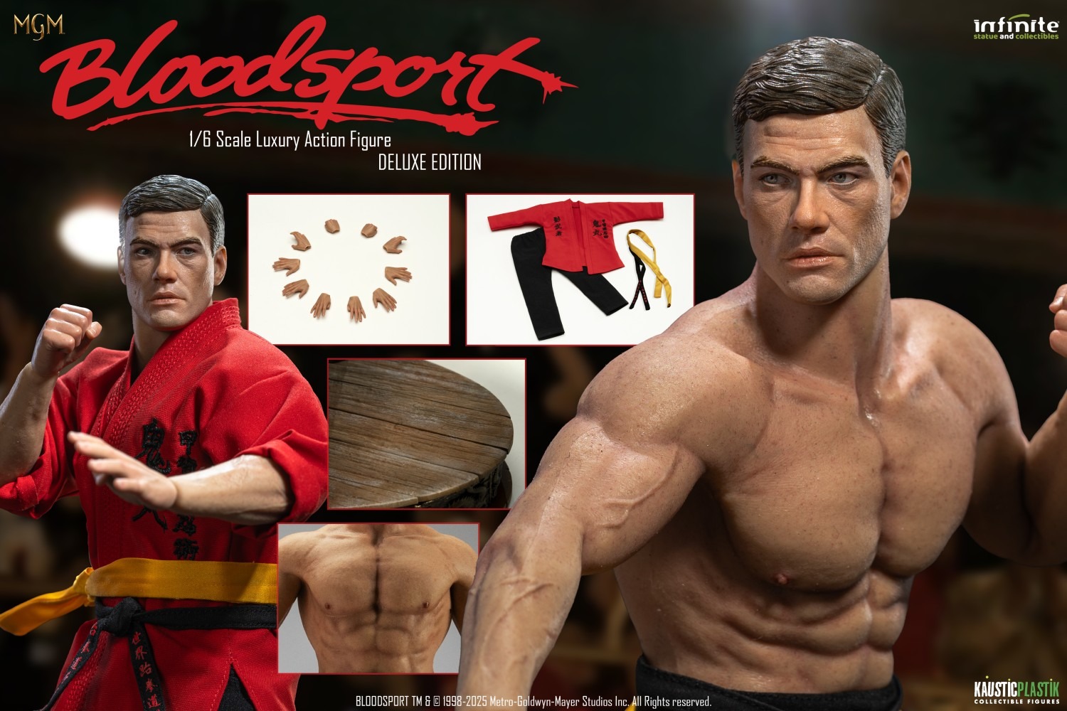 Pre Order! Bloodsport Frank Dux 1/6 Action Figure Deluxe Edition