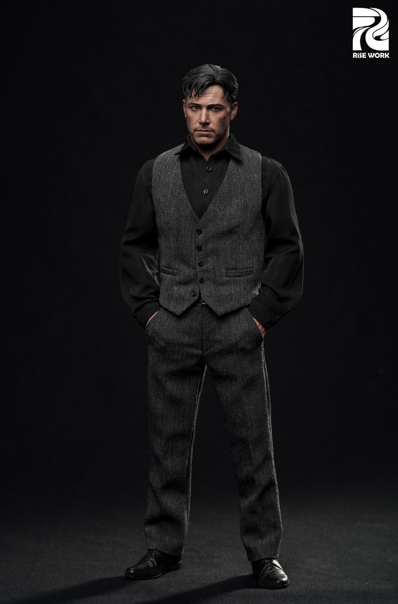 Pre order! Rise Work RW05 1/6 Scale Gray Vest Clothing Set