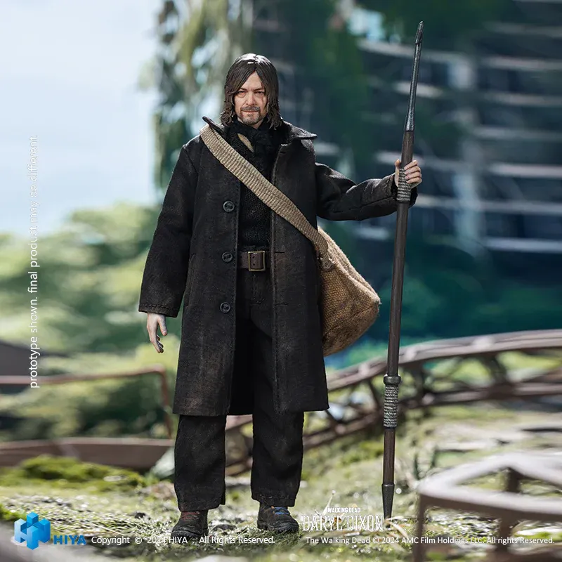 In stock! HIYA Daryl Dixon The walking dead Exquisite Super Series 1/12 Action Figure