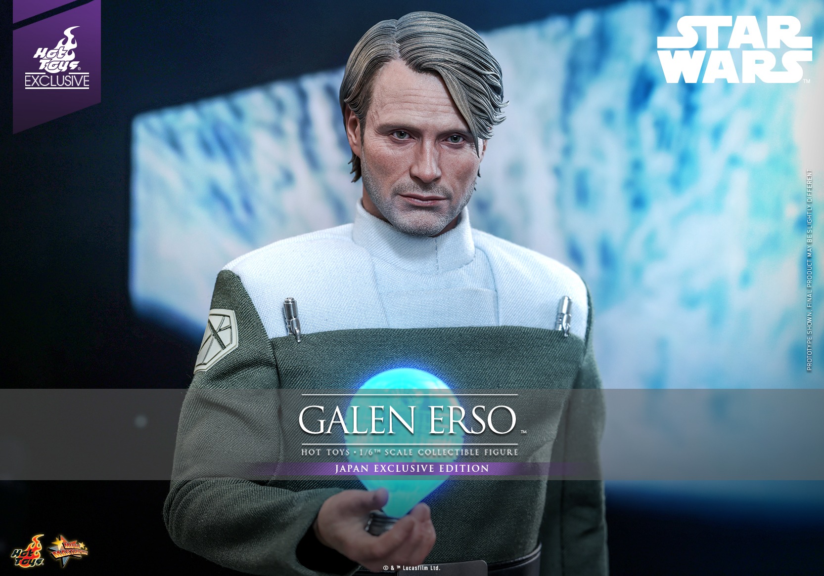 In Stock! Hot Toys MMS775 Star Wars: Rogue One – 1/6th Galen Erso (Japan Exclusive)