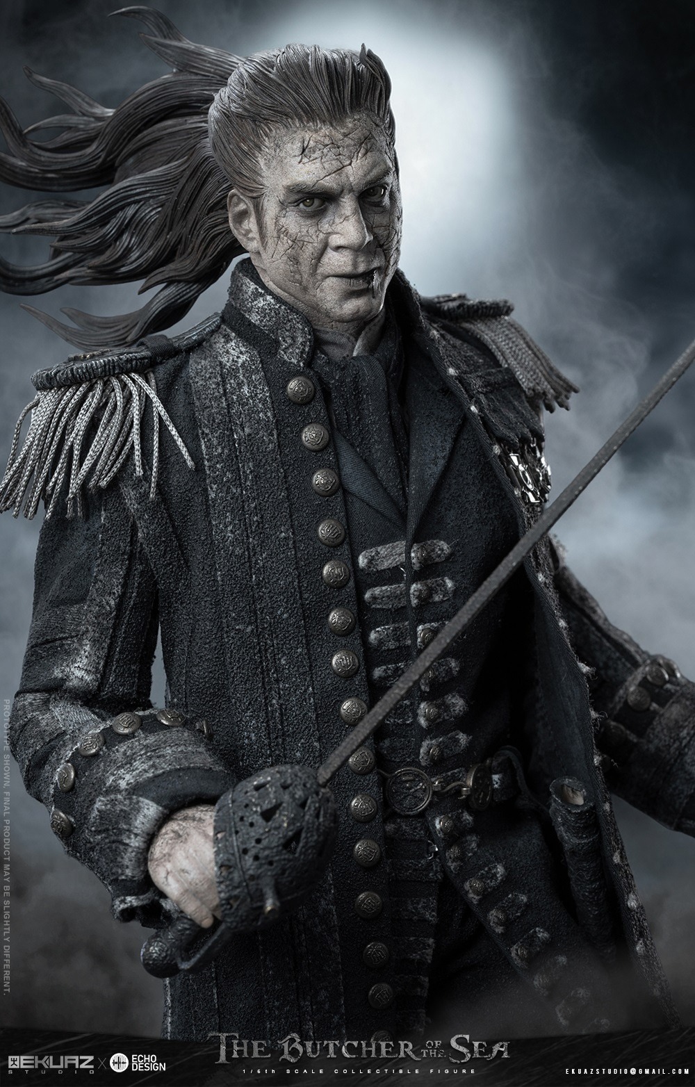Pre order! EKUAZ STUDIO EKS013 The Butcher of the Sea Captain Armando Salazar 1/6 Scale figure