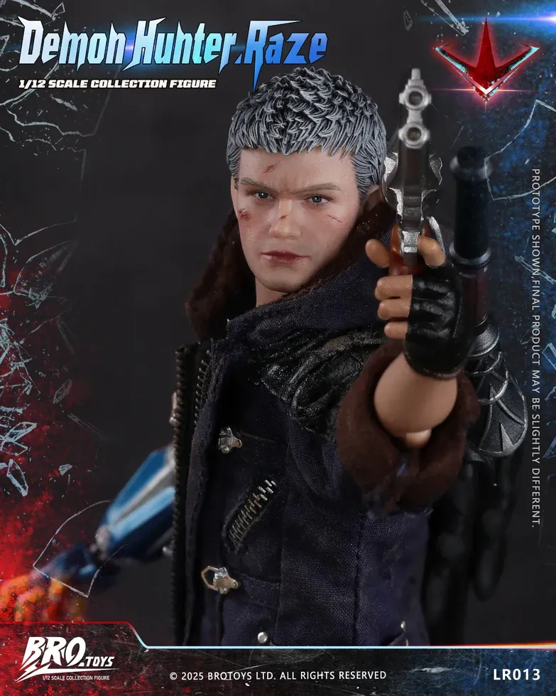 Pre-order! BROTOYS LR013 Demon Hunter Raze 1/12 Action Figure