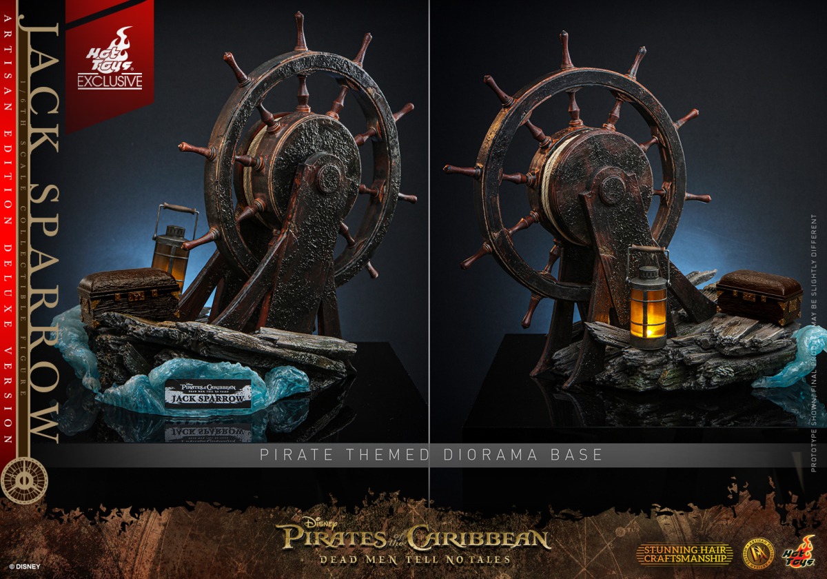 Hot Toys DX39AE Pirates of the Caribbean Dead Men Tell No Tales - 1/6 Jack Sparrow Collectible Figure Artisan Edition Deluxe Version