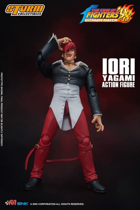 In stock! Storm Collectibles SKKF-03 IORI YAGAMI 1/12 Action Figure