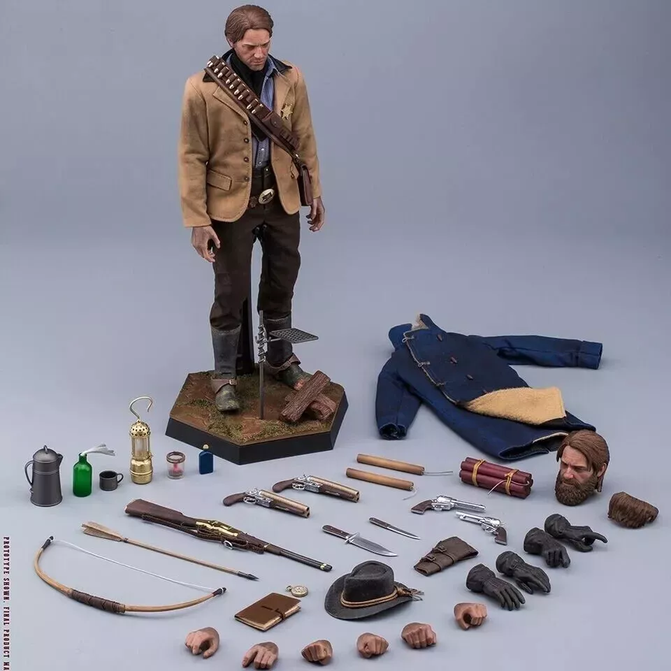 In Stock!! LimToys LIM008 Arthur Morgan Red Dead Redemption 2 Heads 1/6 Figure 