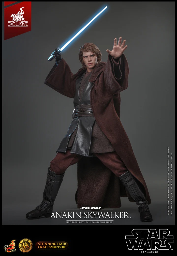 In Stock! Hot Toys DX34AE Anakin Skywalker Star Wars Episode III Revenge of the Sith 1/6 Figure