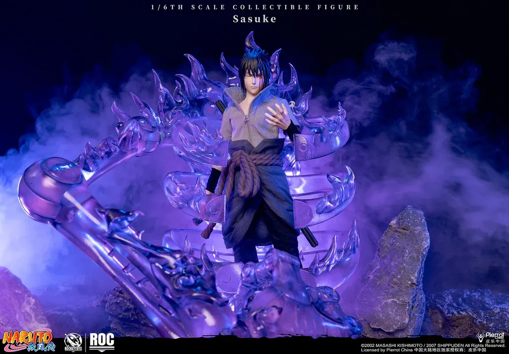 Pre order! Rocket Toys ROC018 Sasuke Uchiha Deluxe Version 1/6 Collectible Action Figure