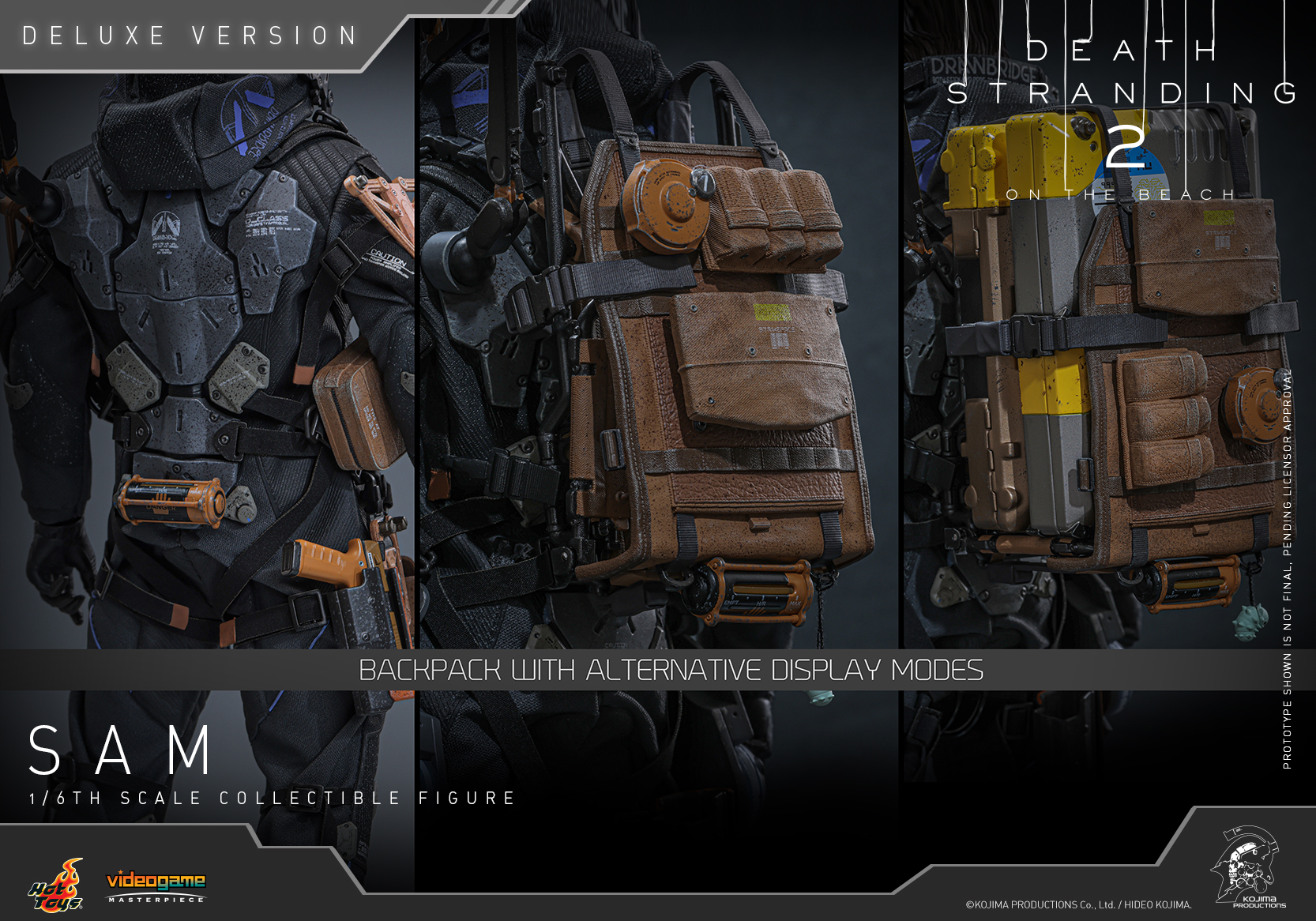 Pre Order! Hot Toys VGM75 Death Stranding 2: On the Beach Sam Standard (Sculpted version) 1/6 scale figure collectibles