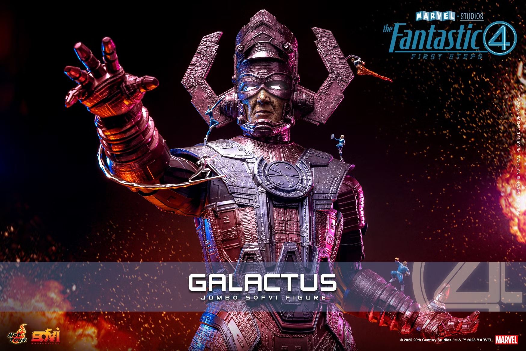 Pre order! Hot Toys SMS001J The Fantastic Four: First Steps Galactus Jumbo Sofvi Figure