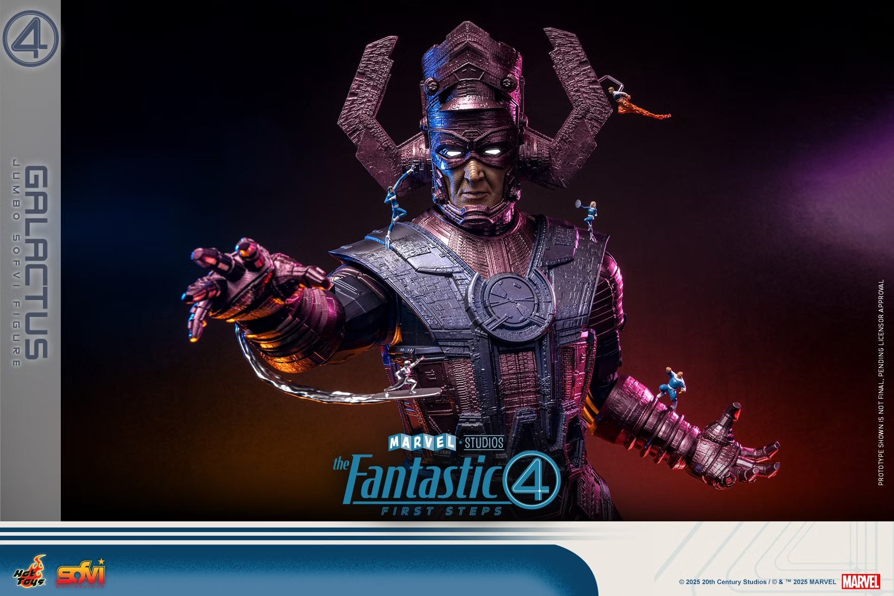 Pre order! Hot Toys SMS001J The Fantastic Four: First Steps Galactus Jumbo Sofvi Figure